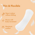 Long Panty Liners with Certified Organic Cotton Cover 18s